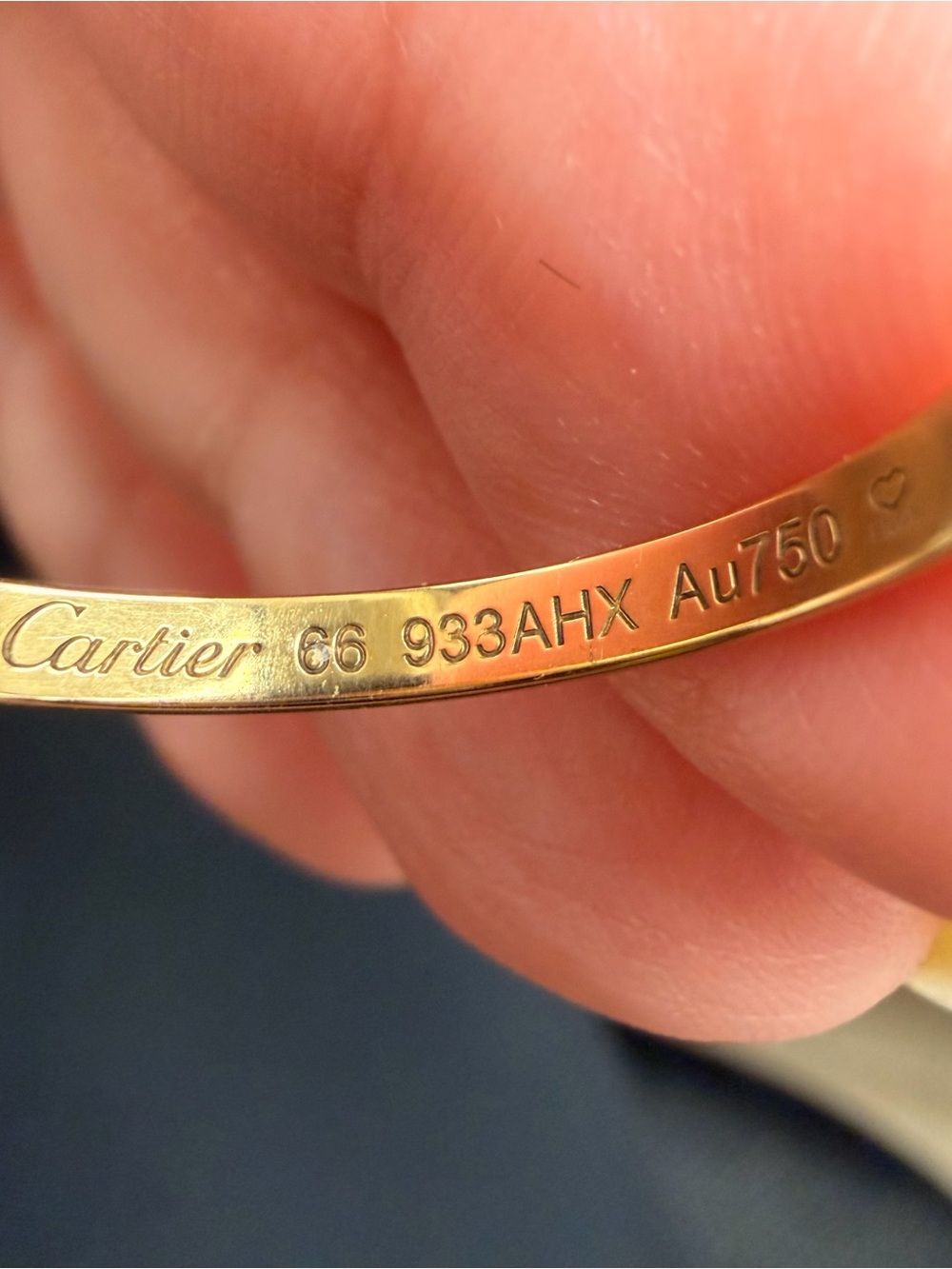 Cartier 1895 WEDDING BAND, 2.5 MM WIDTH - Picture 6 of 9